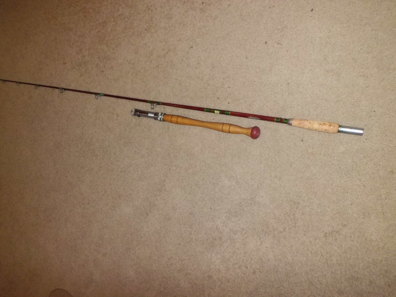 Vintage SILAFLEX Perfexion Model 311-45 Conventional 7′ Rod- USA- 45lb test