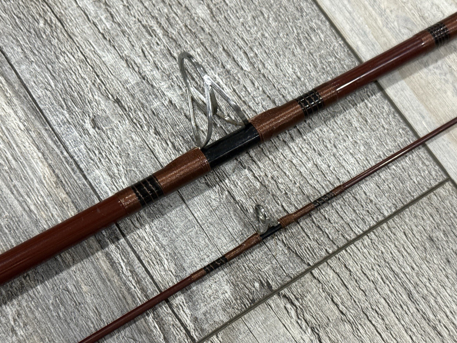 Vintage Garcia 2460 6 1/2′ 2 Piece Rod + Garcia Mitchell 510 Spinning Reel Combo