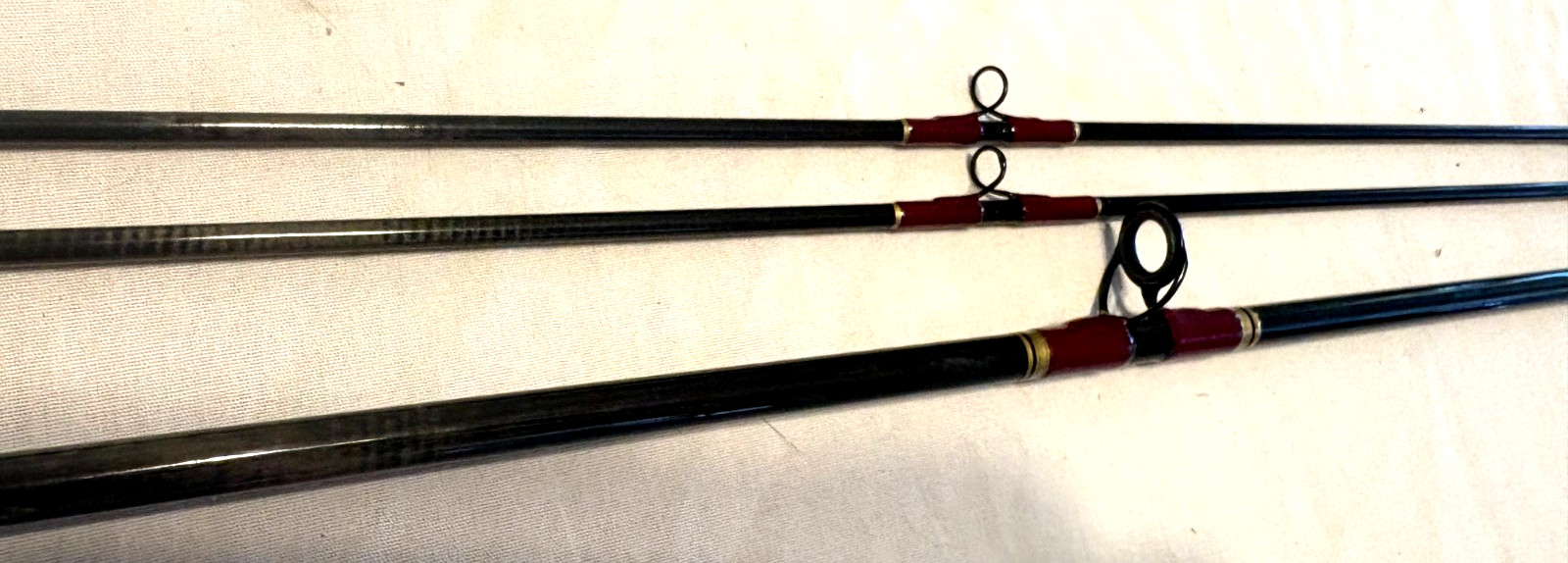 EAGLE CLAW GRANGER GRAPHITE NO. GG 300-8 1/2′ FLY ROD 7-8 ROD WT 3 OZ.2-TIPS