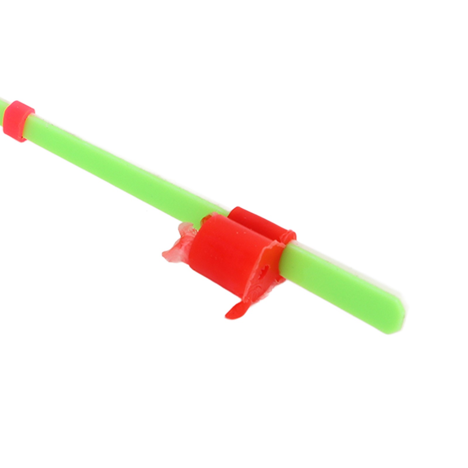 ­15 Pcs Ice Fishing Rod Top Rod Tip Winter Fishing Pole Sheet Pole End Double