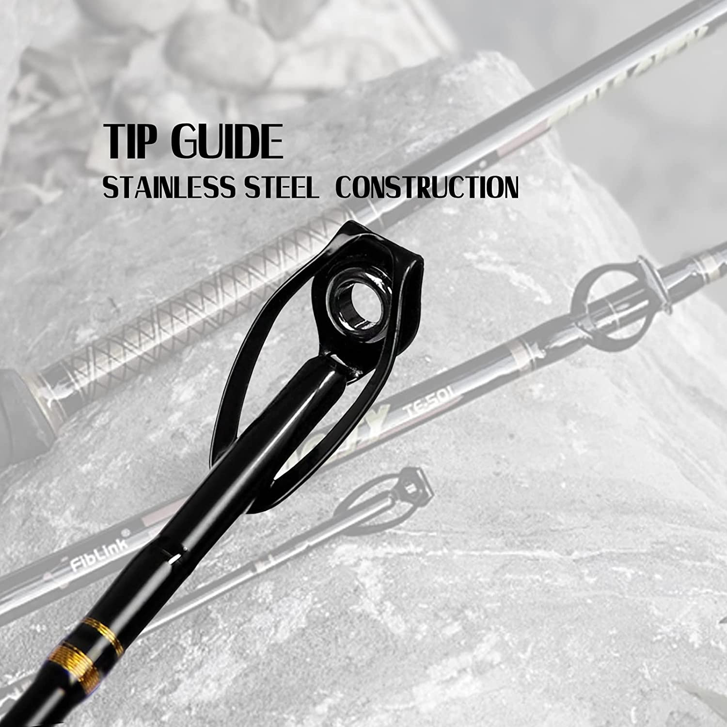 Saltwater Trolling Rod 1 Pc/2pc Offshore Big Game Heavy Duty Boat Fishing Pole