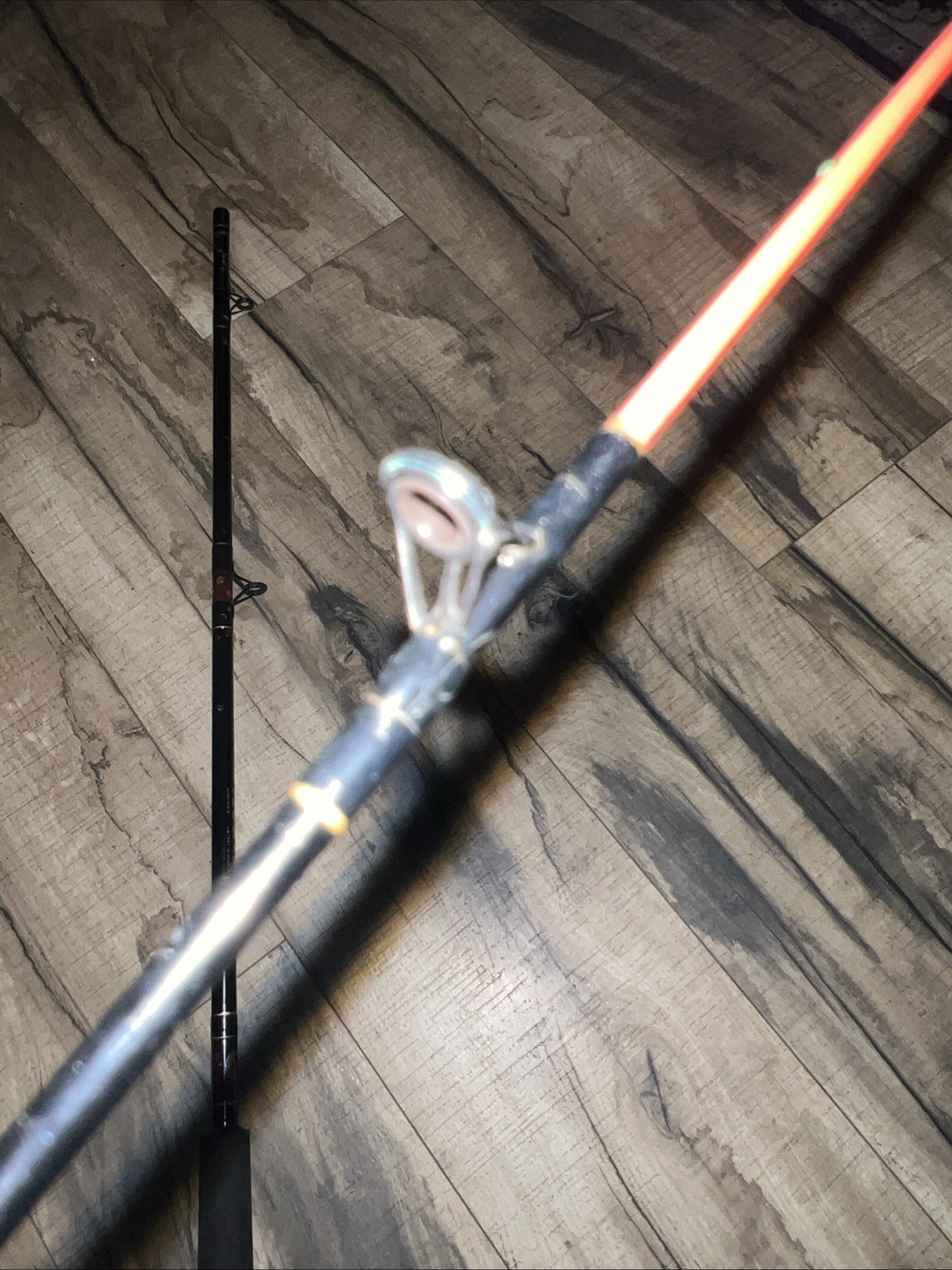 Silstar Pro Star Downrigger PS-86DR Graphite 8’ 6” 2pc Trolling Rod Pole