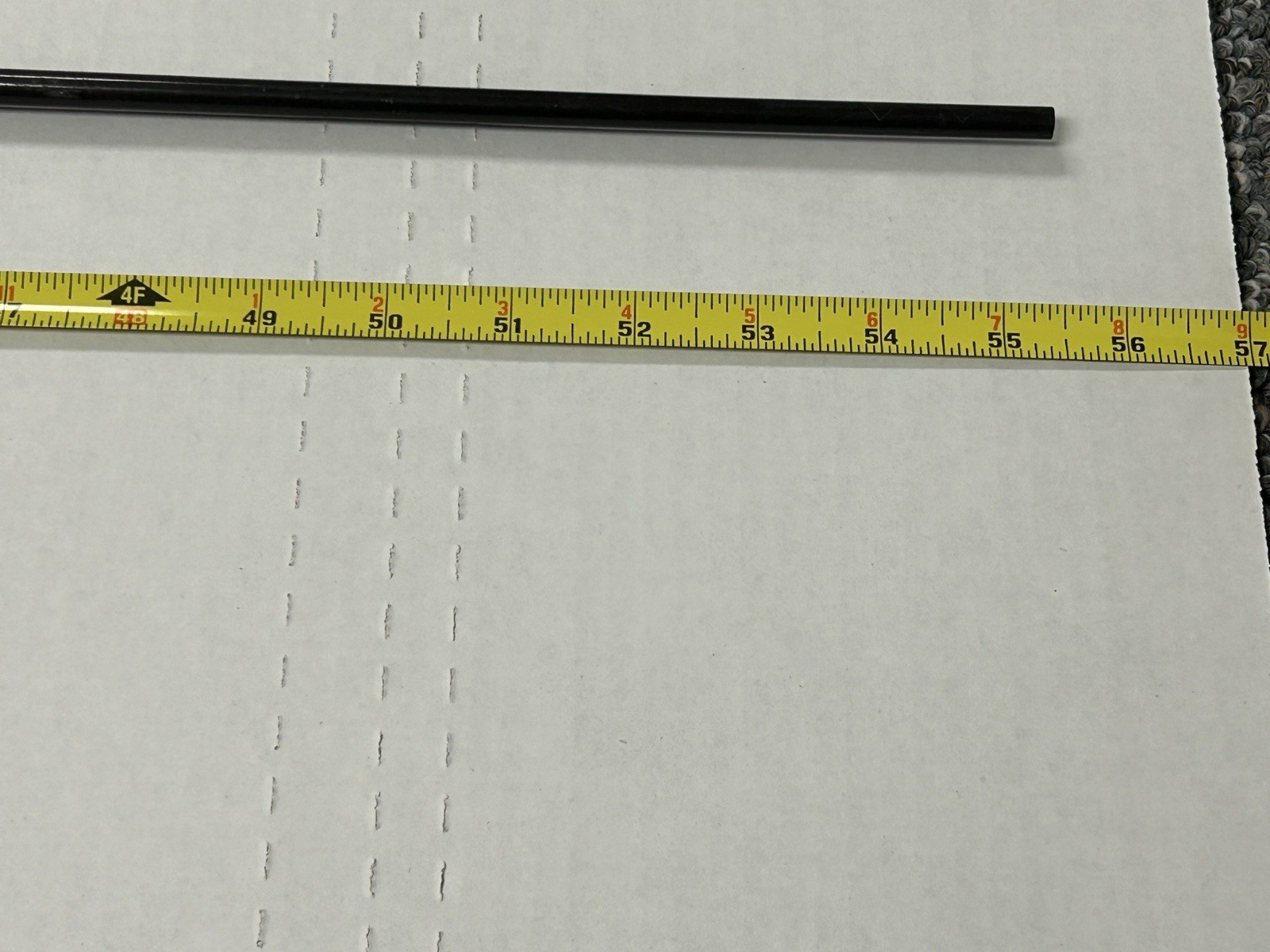 Cabelas St. Johns 9′ Fly Fishing Rod Model CB-128 with Sock 8-9 Wt Two Piece