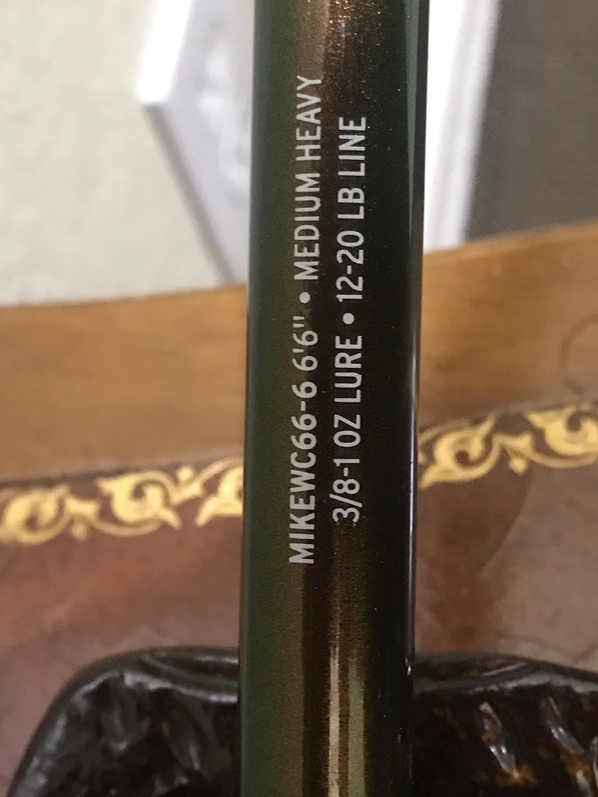 ABU GARCIA IKE BAIT CASTING FISHING ROD MIKEWC66-6’6” FT 12-20 LB MEDIUM HEAVY