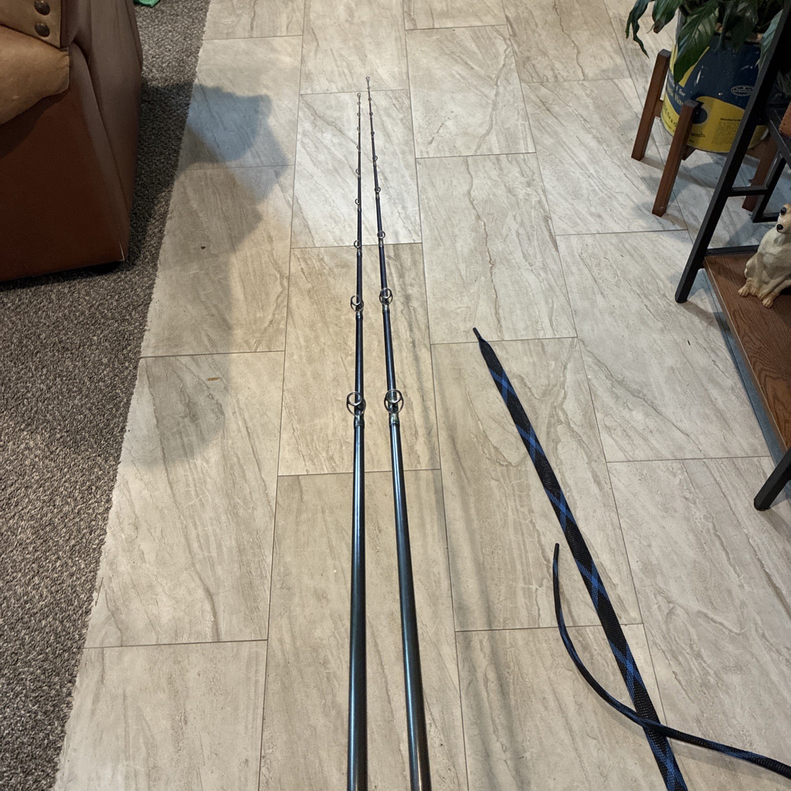 TFO Temple Fork Outfitters GTS Bass C 696-1, 6’-9” Casting Rods In EX Used Cond