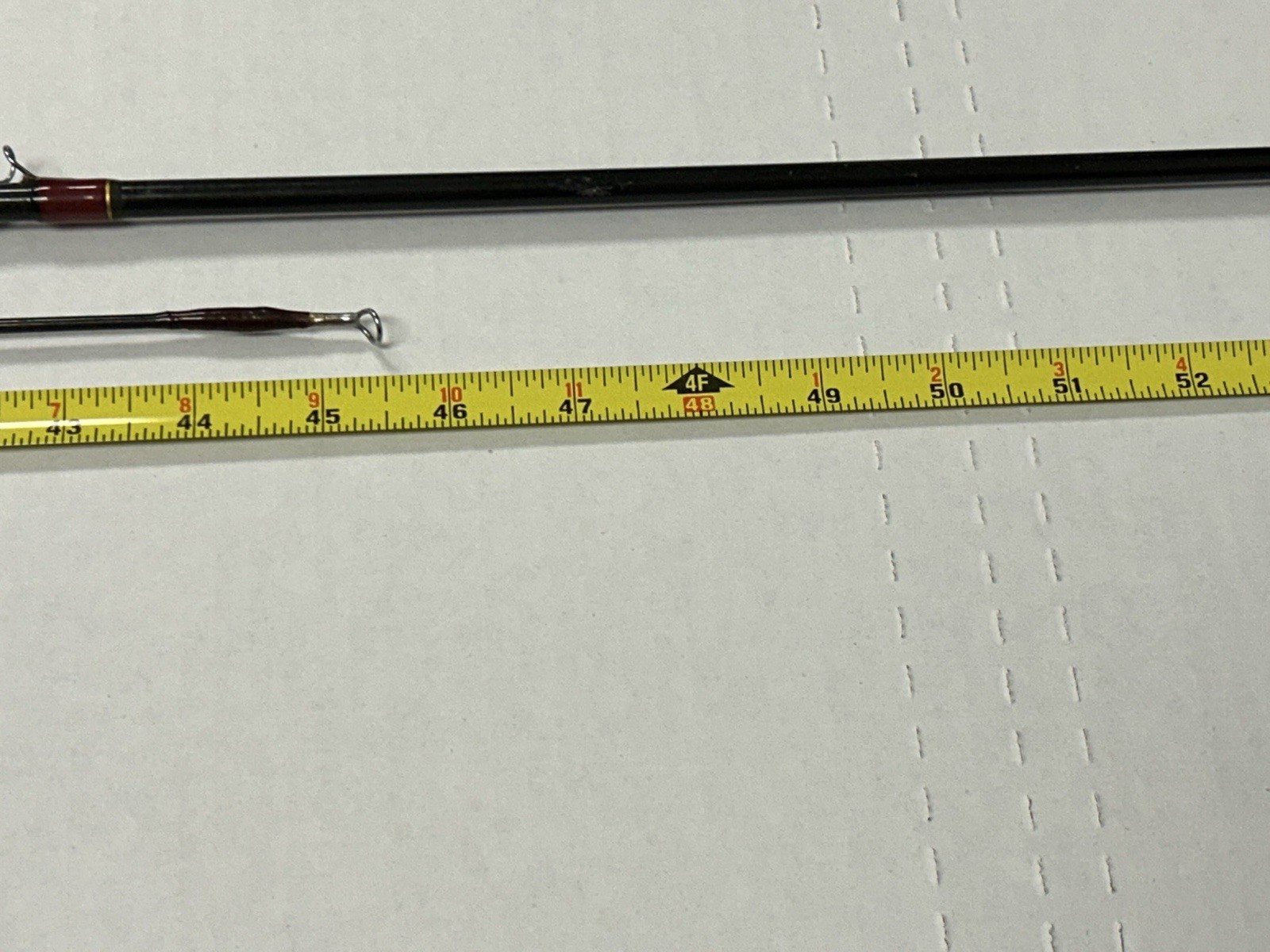 Cabelas St. Johns 9′ Fly Fishing Rod Model CB-128 with Sock 8-9 Wt Two Piece