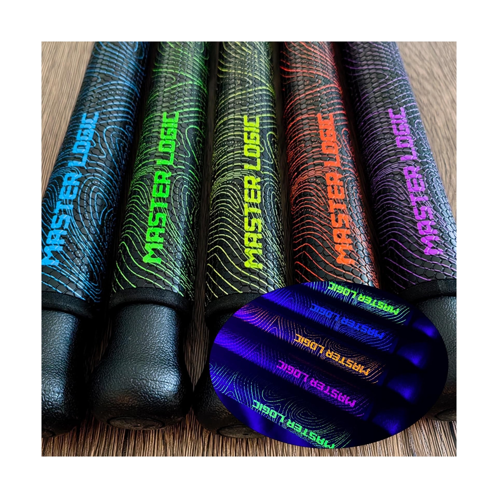 Catfish Fishing Rod, 7’Glow with Black Light 1 Piece Catfish Casting Rods