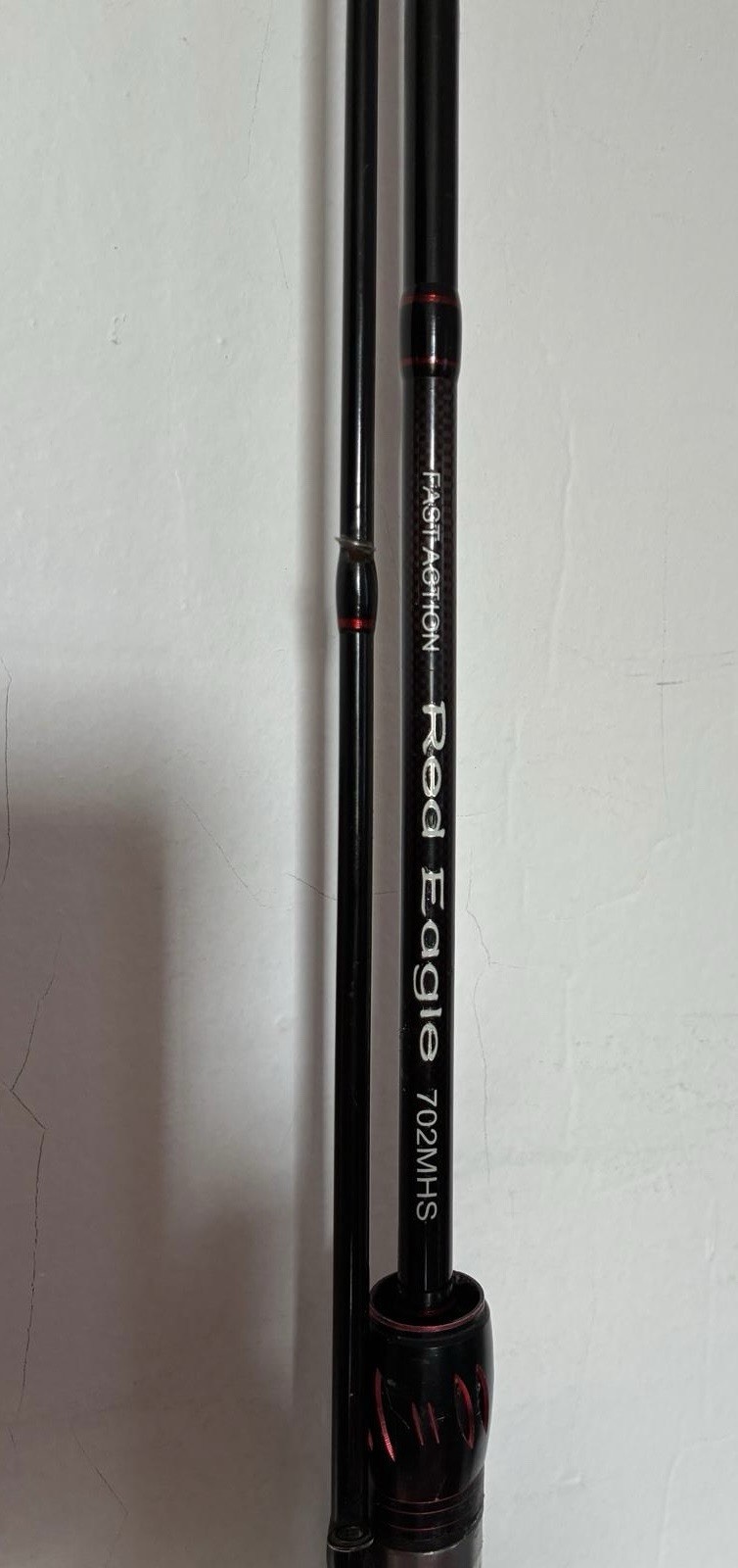 4 Spinning Rods Lot 7ft Ugly Stik GX2 Daiwa w/ Hard Tube Case