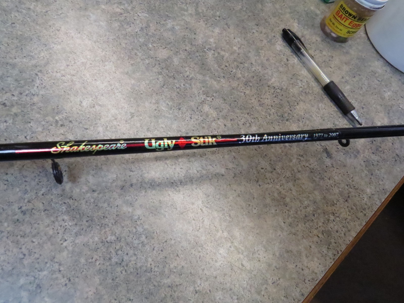 Vintage Shakespeare Ugly Stick Spin Fishing Rod SP1102 60ANNIV, 6′ Medium Action