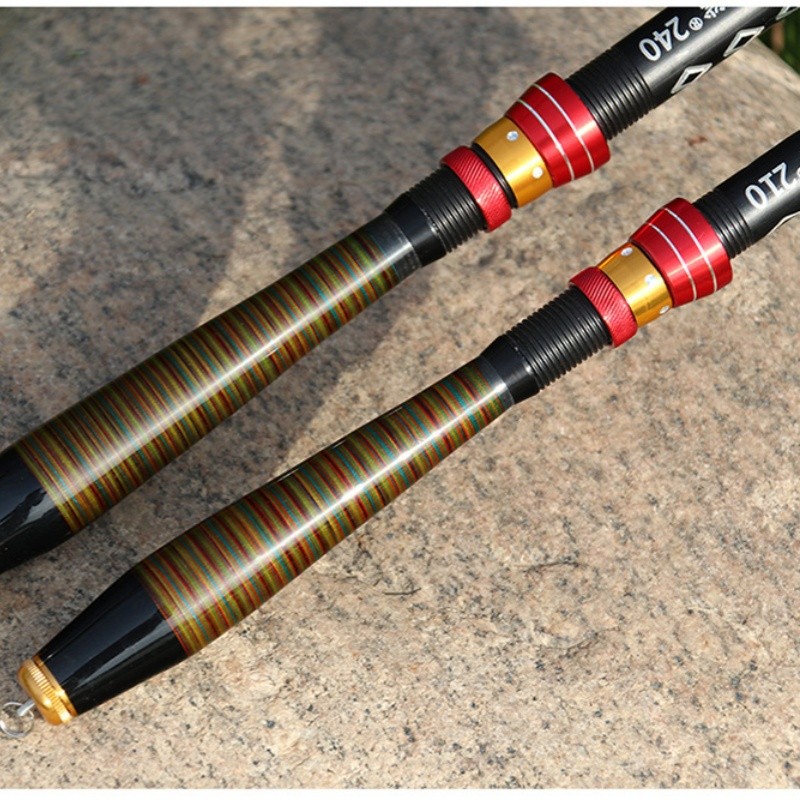 Telescopic Fishing Rods Spinning Casting Rod Carbon Fiber Rod Bass Ultra Light