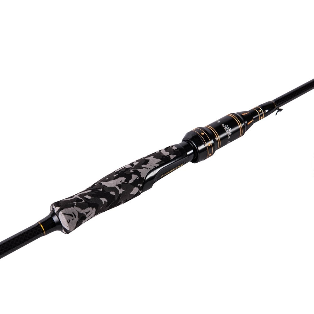 2 Piece 7 Feet Spinning Rod 24 Ton Carbon Fiber Spincasting Fishing Rod with …