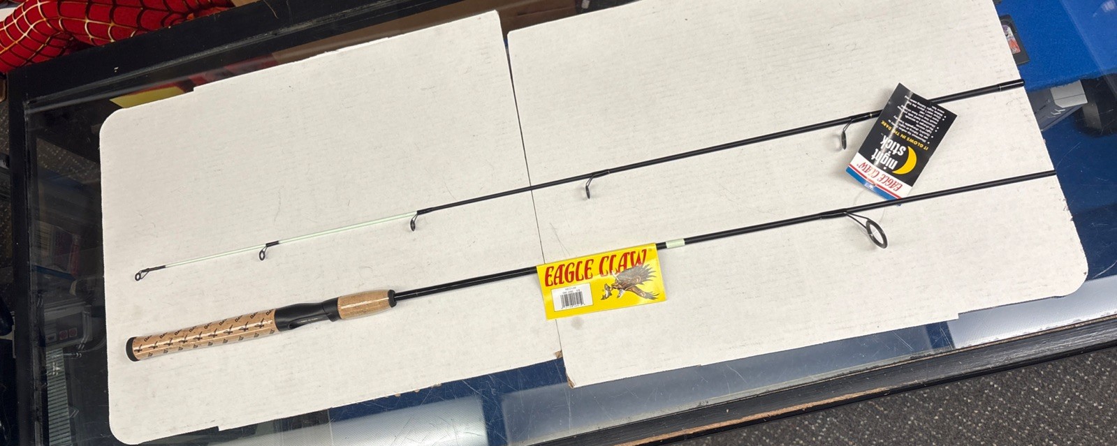 Black Eagle Claw Rod Medium Night Stick BEG 200G 6’6 Glow In The Dark NOS