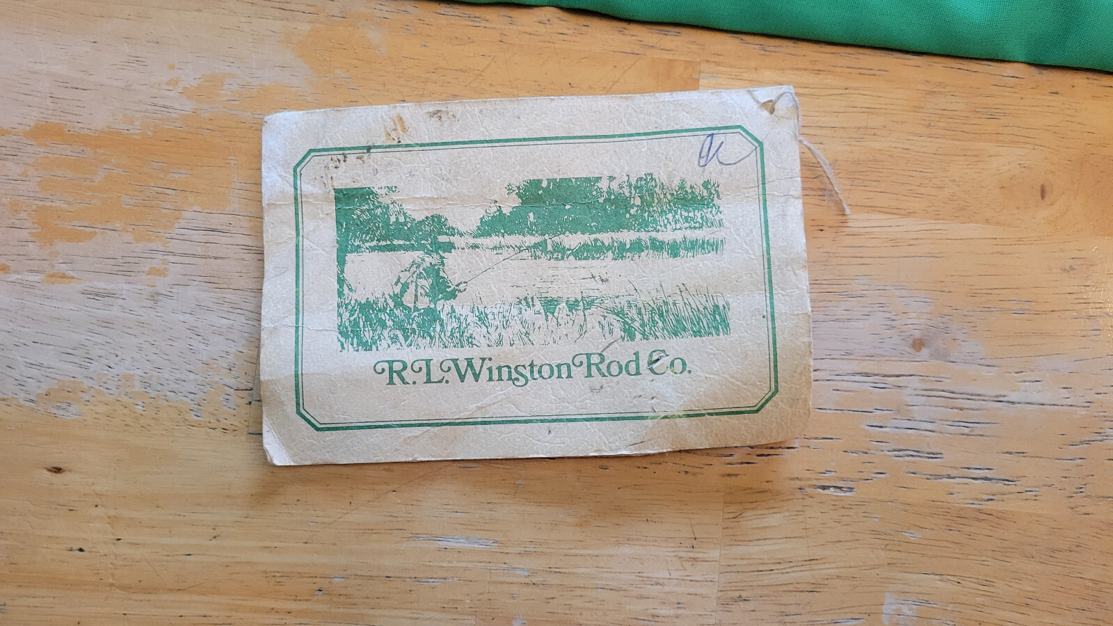 RL Winston Rod Co The Winston Green 2 Piece 7 1/2 Ft #4 1 7/8Oz. Fly Rod