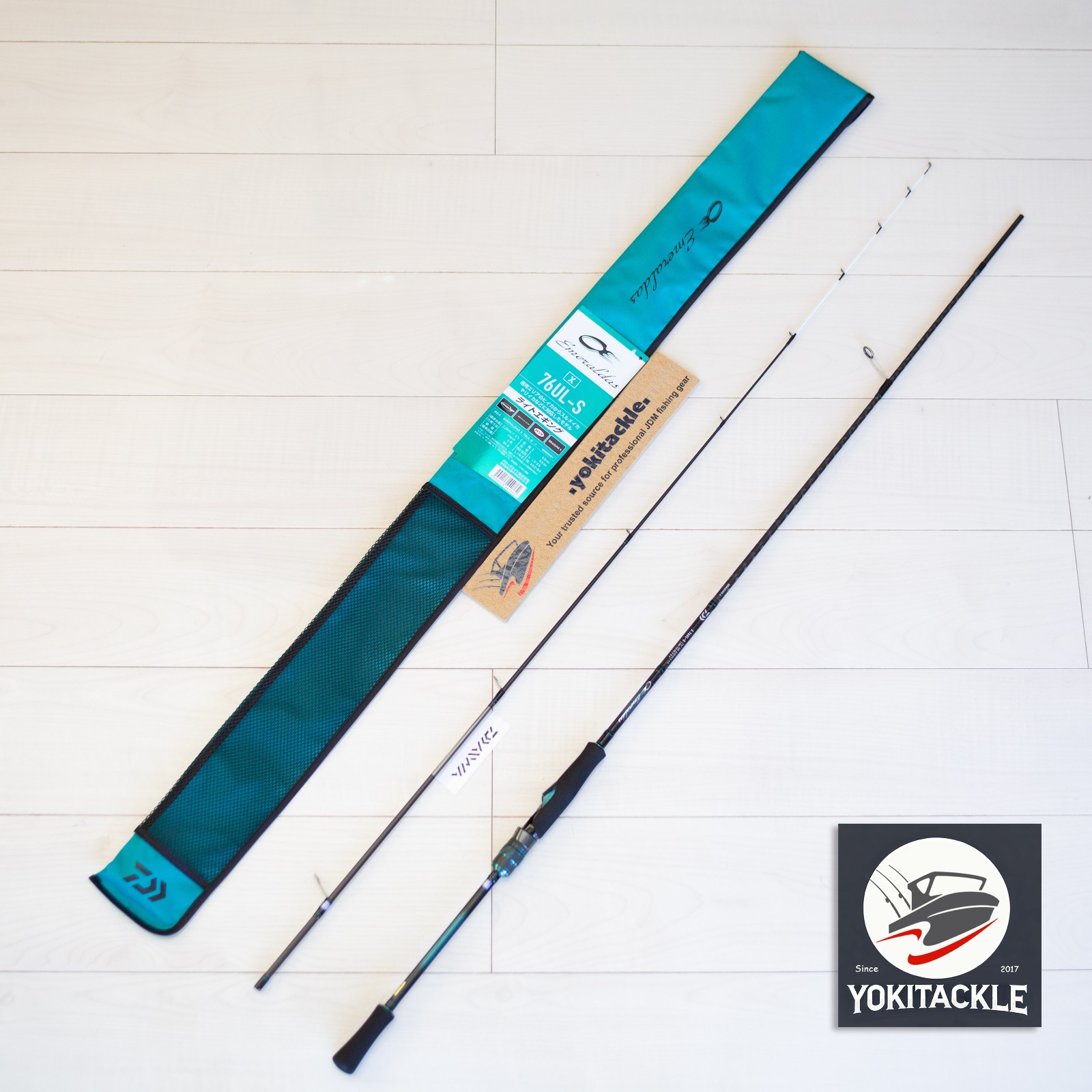 Daiwa 25 EMERALDAS X 76UL-S-J Spinning Rod for Eging