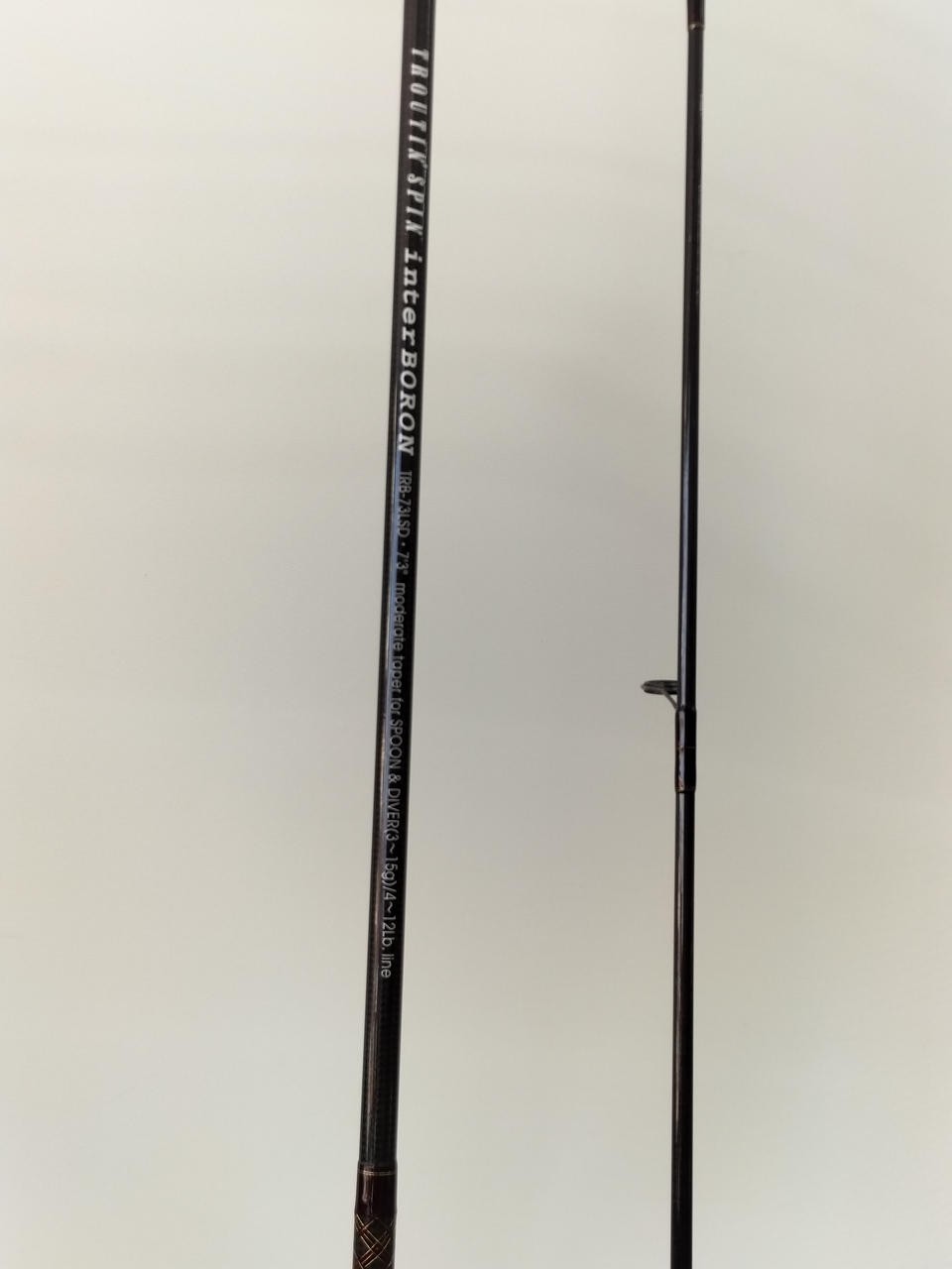 Troutin’ Spin TRB-73LSD Trout Fishing Rod 7’3″ (220cm) 2-Piece, Light Action