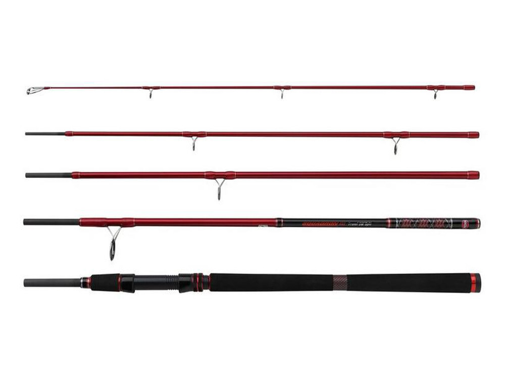 NEW Penn Squadron III Travel SW Spin FAST 5-section Sea fishing Rod