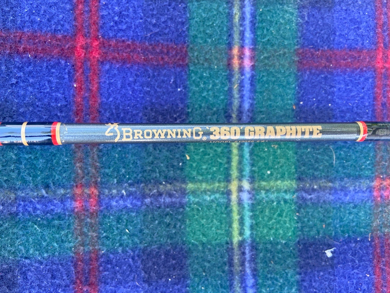 BROWNING #612956 360 GRAPHITE 5’6″ PISTOL GRIP LIGHT ACTION 2 PIECE CASTING ROD