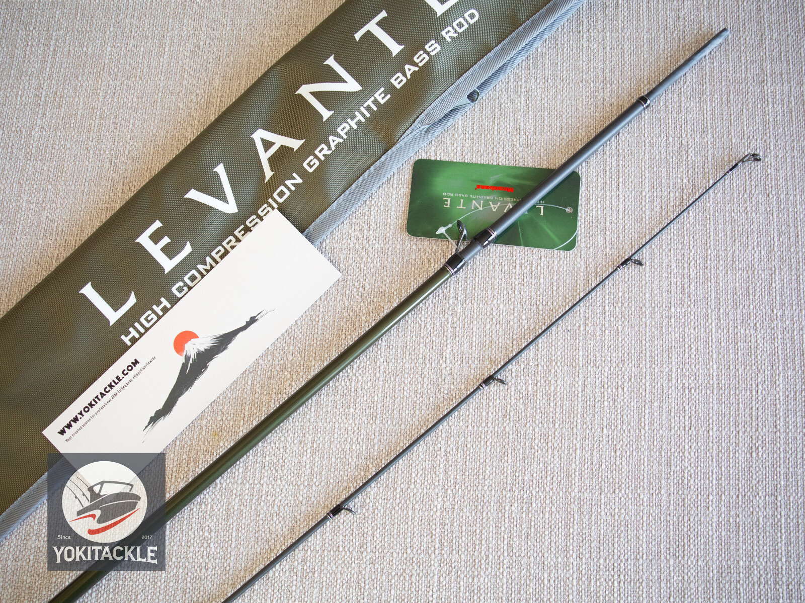 Megabass LEVANTE JP F4-68LV 2P Baitcasting Rod Shipping from JAPAN