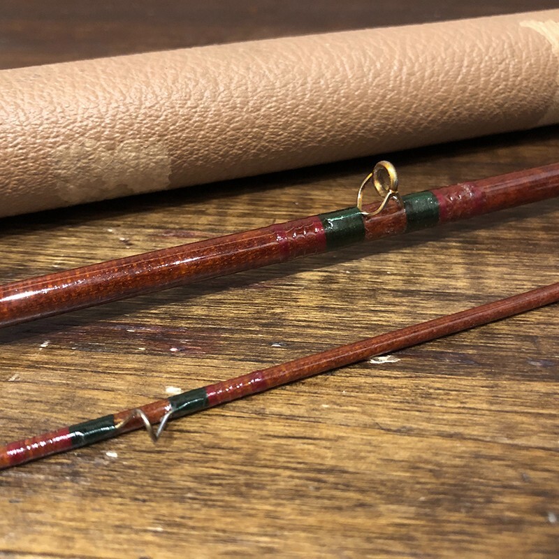 Phillipson Challenger 76R Woven Trevarno Glass Fly Rod Vintage