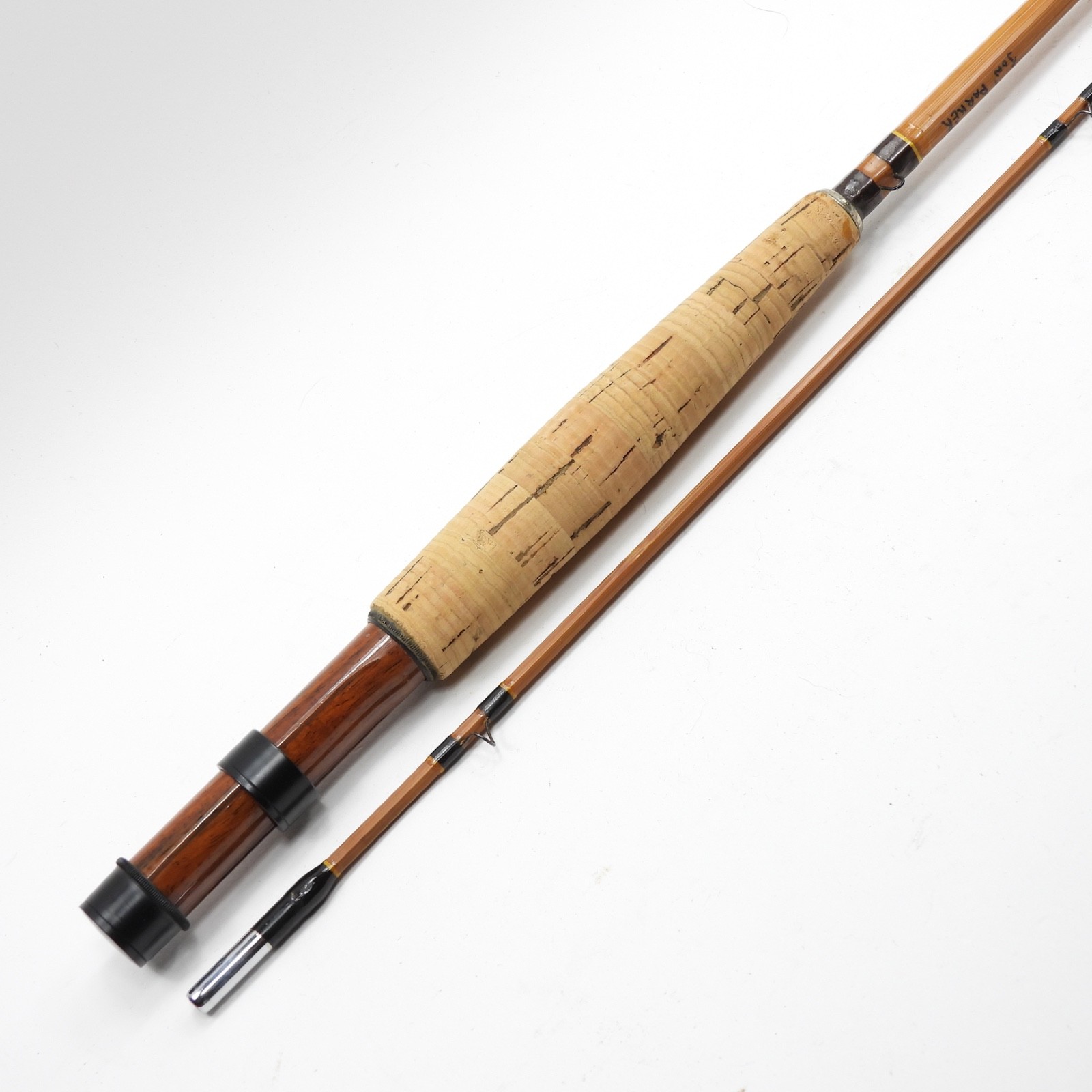 Custom-Built Jon Parker Bamboo Fly Fishing Rod. 7’. 3/4wt. W/ Sock.
