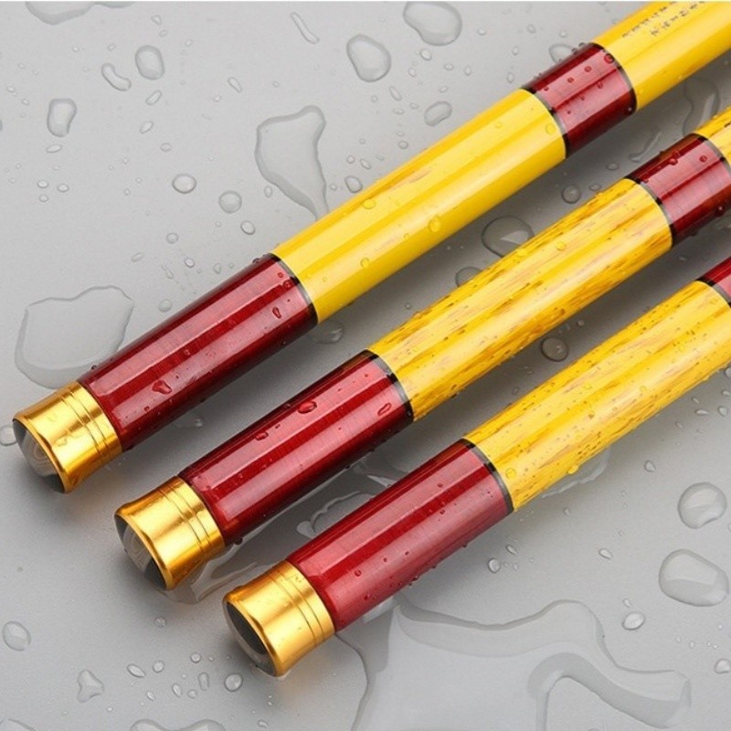Carbon Fiber Fishing Rod Telescopic Ultra-light Hard Pole Stream Rods 1.8m-5.4m