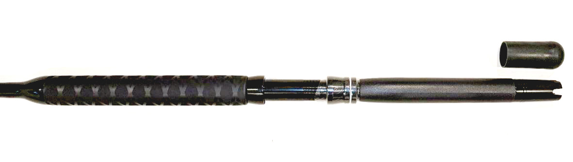 OKIAYA STANDUP RODS 50-80LB “The Wilson Sr” BLACK VENOM-PRO BLANK PAC BAY GUIDES