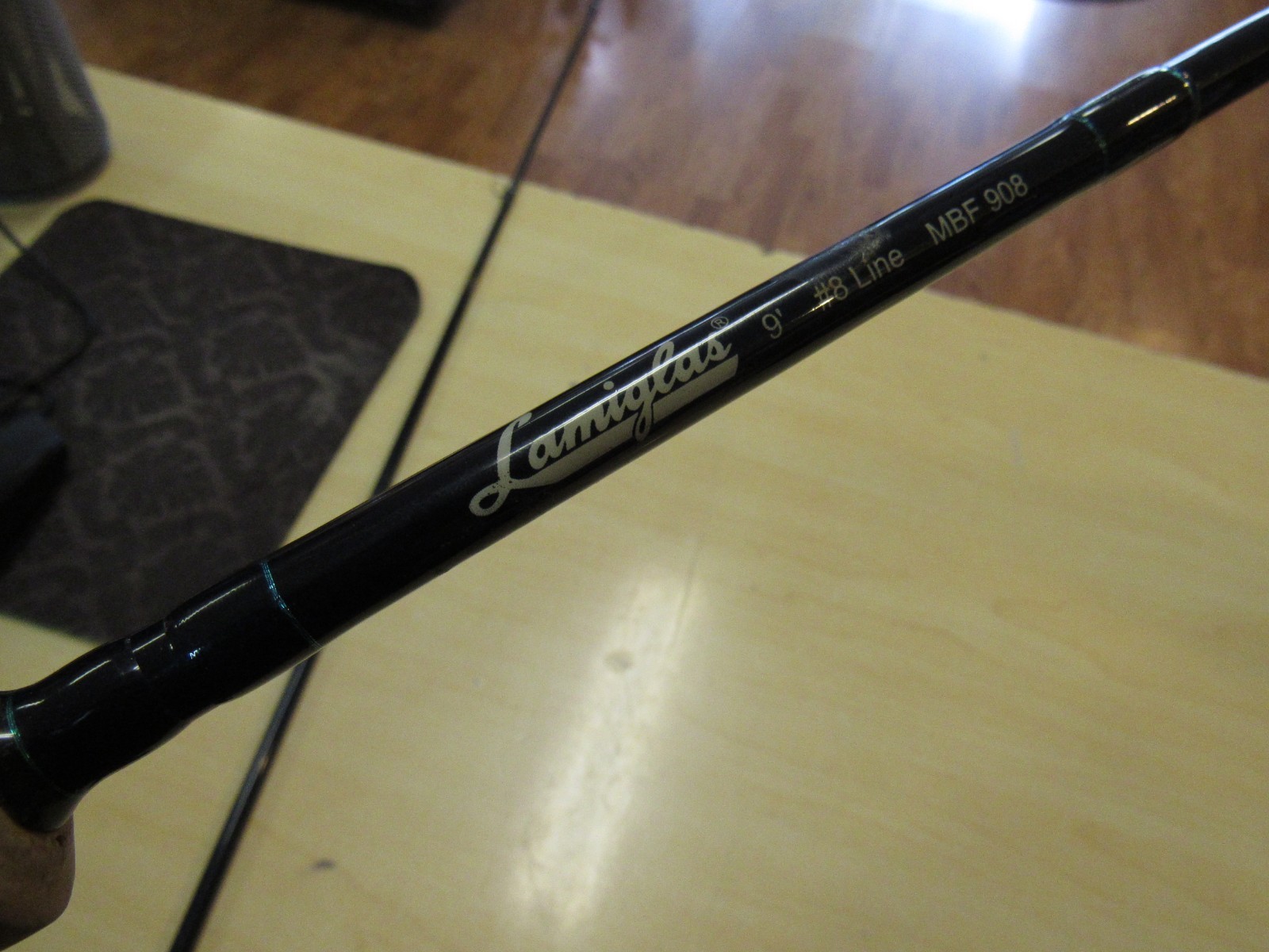 Lamiglas MBF 908 9′ #8 LINE Fly Rod WITH LAMSON 3 REEL
