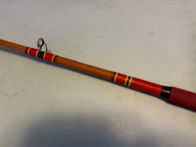 CUSTOM SABRE 7 FOOT 3 INCH 30 TO 80 POUND MARLIN CASTER CONVENTIONAL FISHING ROD