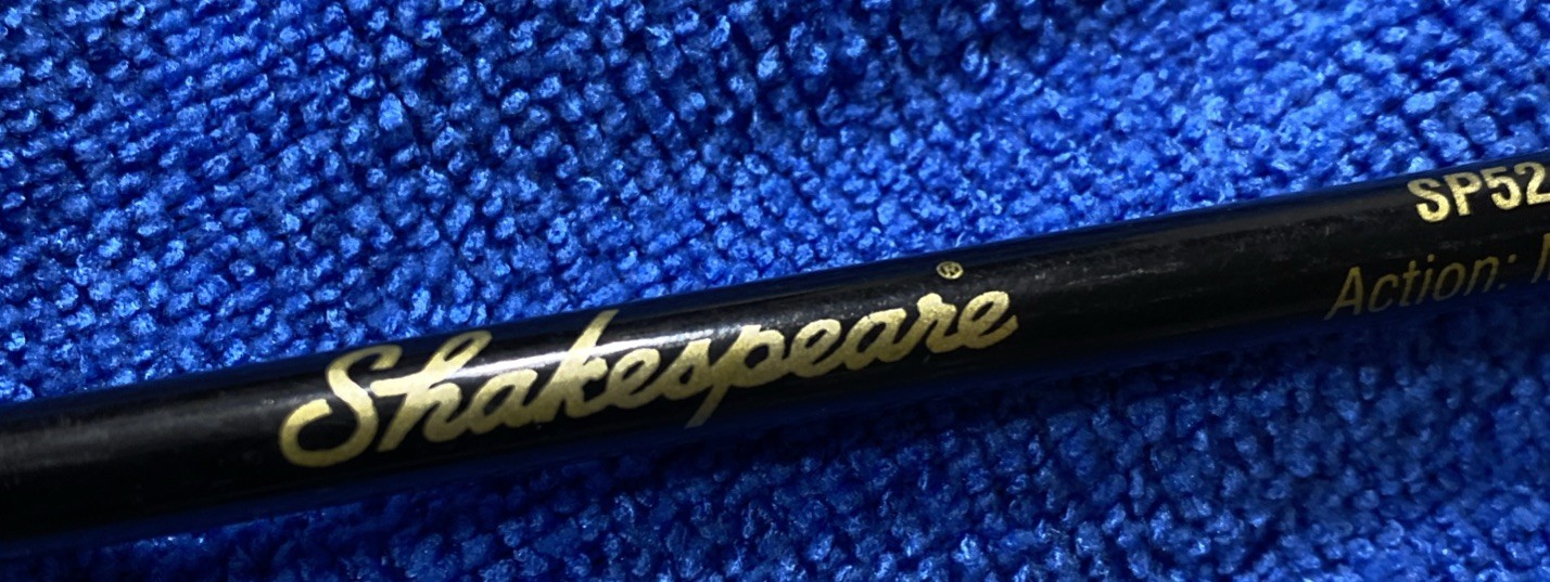 Shakespeare Fishing Pole 5’2” SP52-2M Medium Action Preowned Excellent Cond.