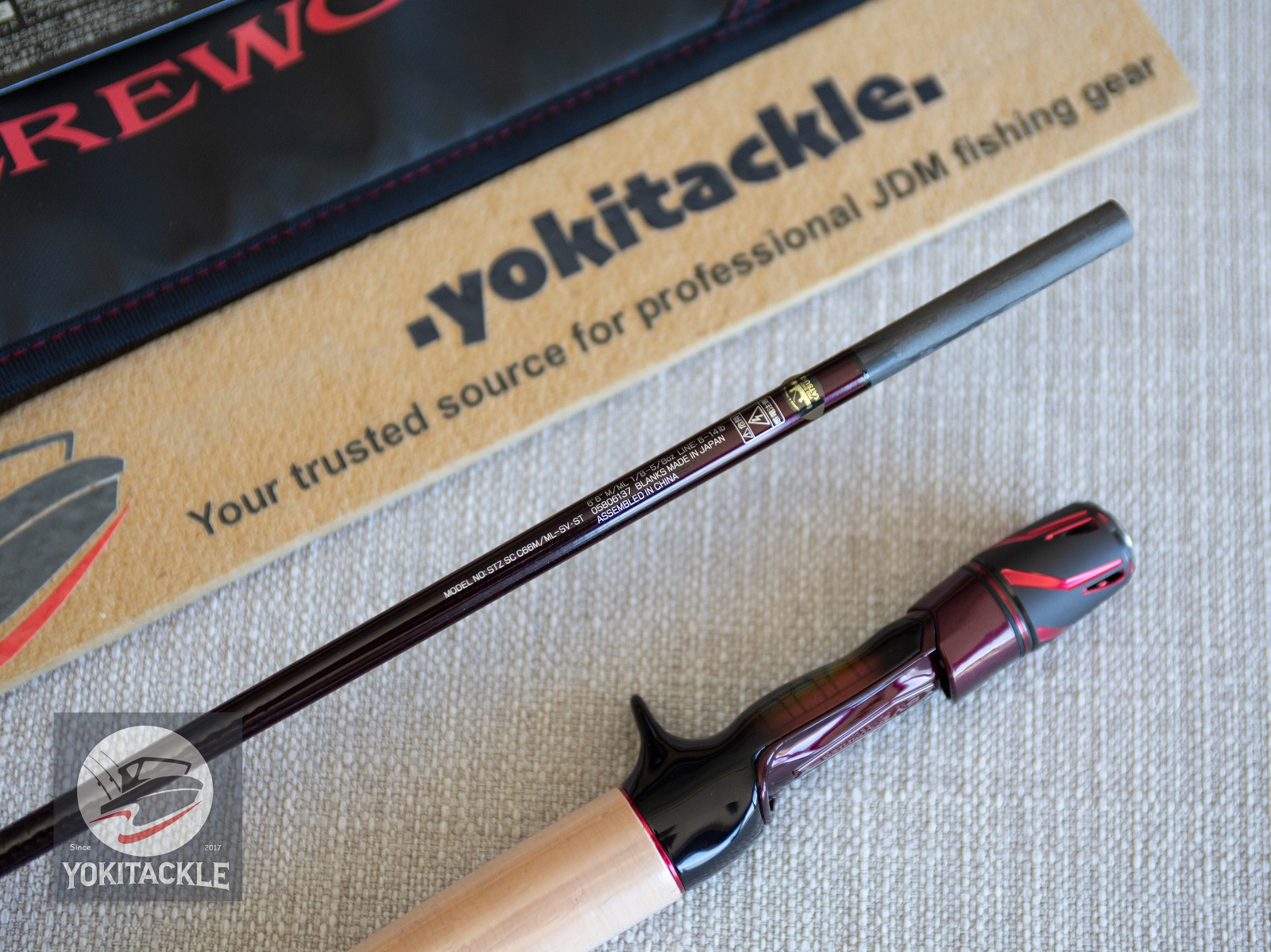 Daiwa STEEZ SHORE COMPETITION SC C66M/ML – SV-ST WEREWOLF Rod