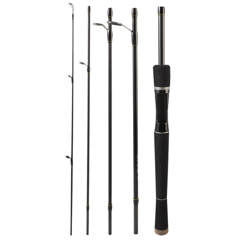 XT Travel Spinning Fishing Rod 6ft 7ft 8ft 2-8lb ML Carbon Trout Rod 5/6 Piece