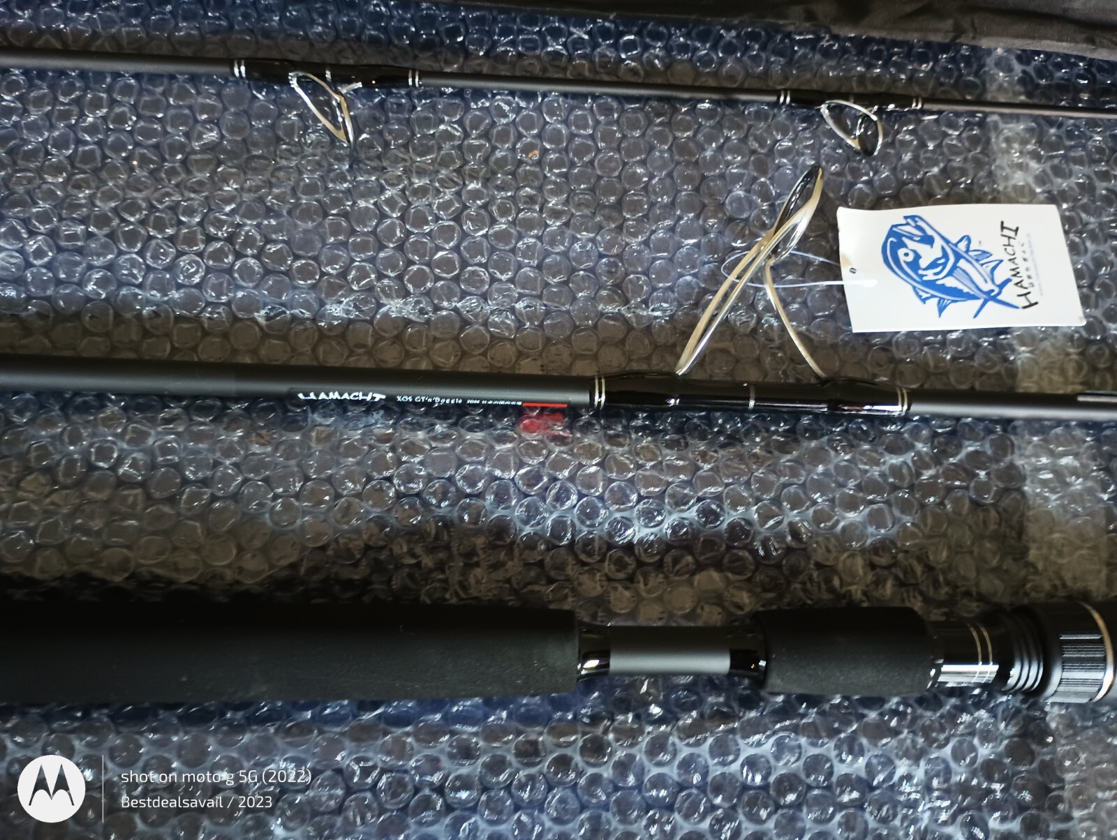 HAMACHI 7’6 XOS GT’n’Doggie Ultra Cast 20 – 40lb Japan spinning fishing rod