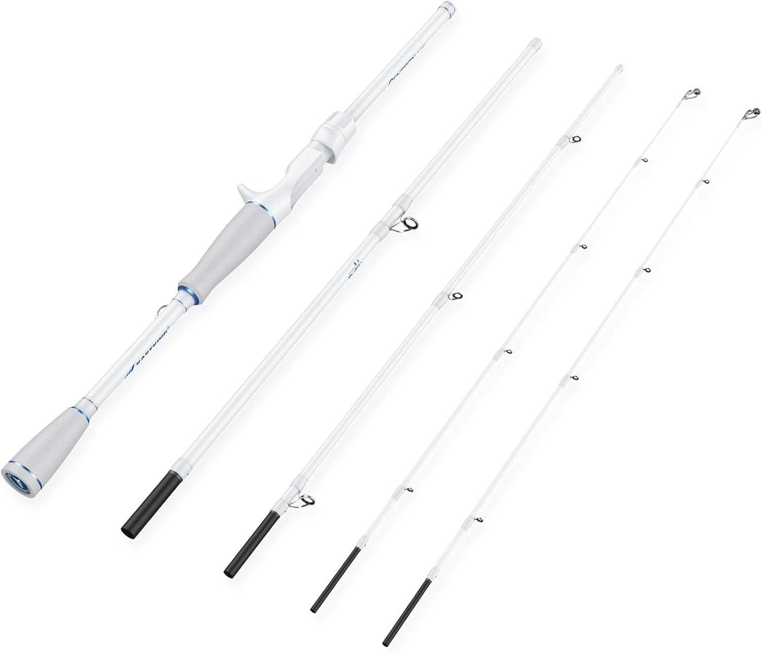 Centron Lite Travel Fishing Rods, Portable 4/5 Piece Spinning & Casting Rods,…