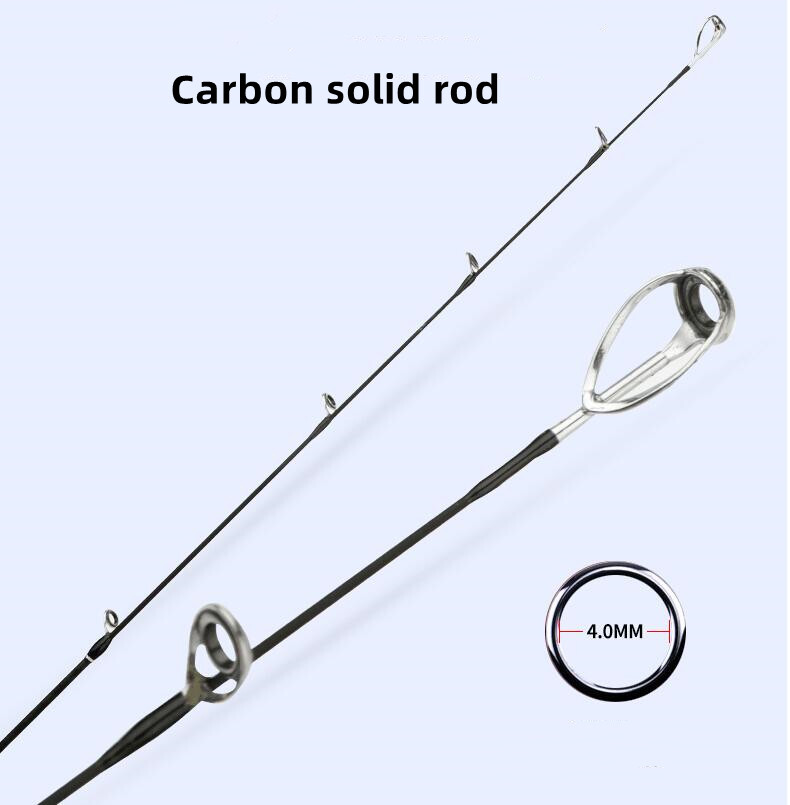 1.8M Carbon Fiber Rods Spinning Casting Fishing Rod Portable Fiber Fishing Pole