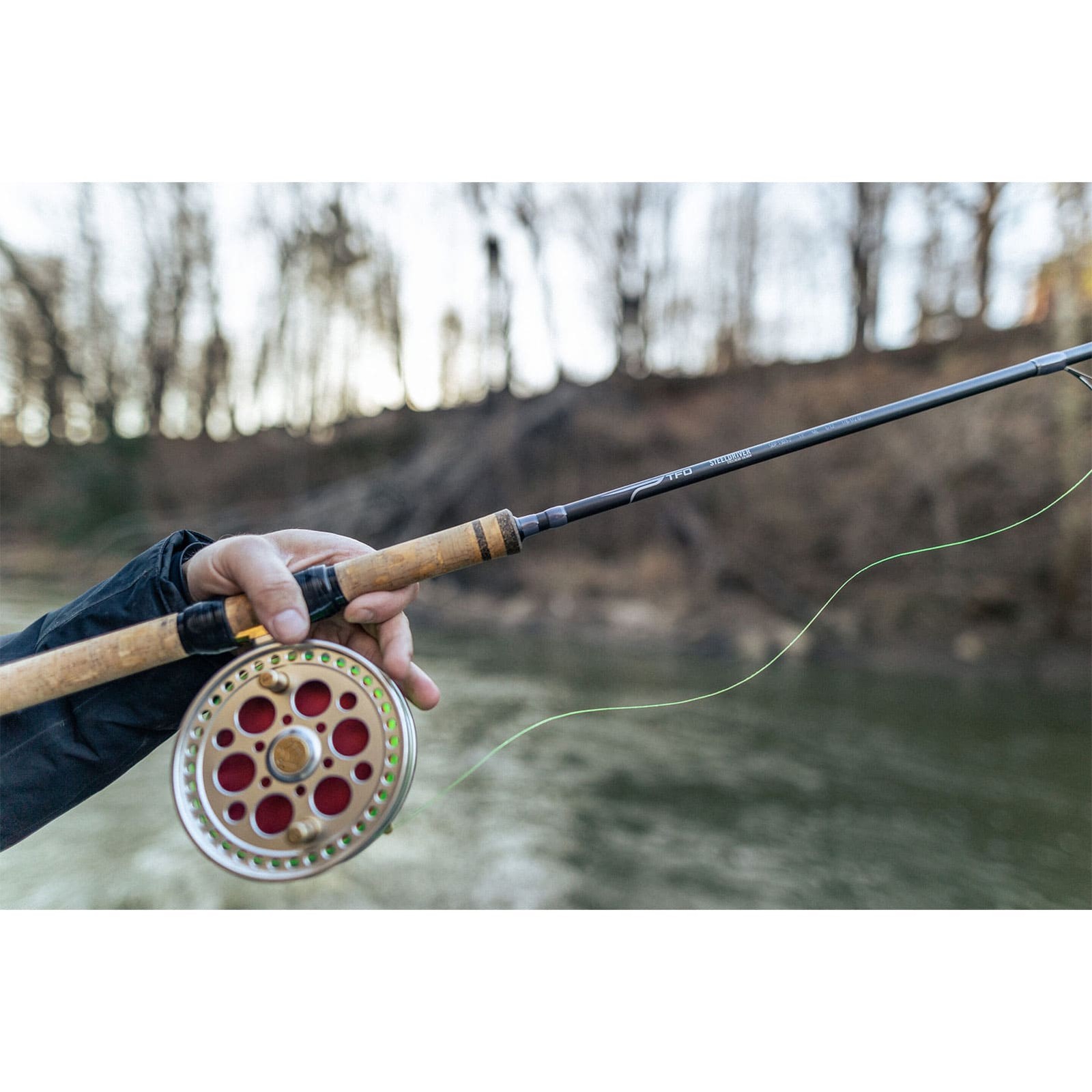 TFO Steeldriver 13ft ML 2-Piece Centerpin Rod (SDP 1303-2)