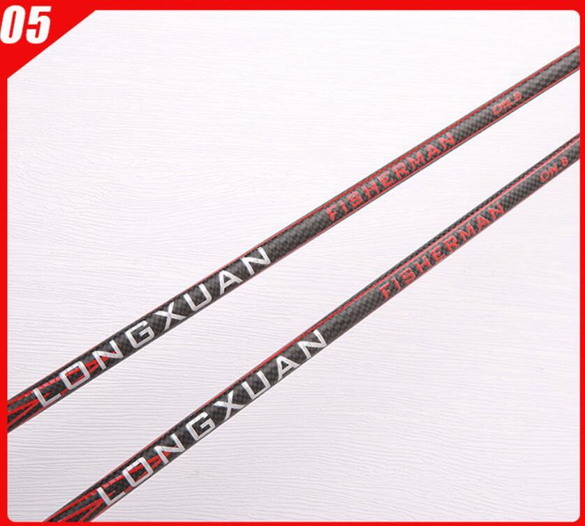 Carbon Fiber Fishing Rod Spinning Casting Fishing Rods 1.65m 1.8m Poles Fast Rod