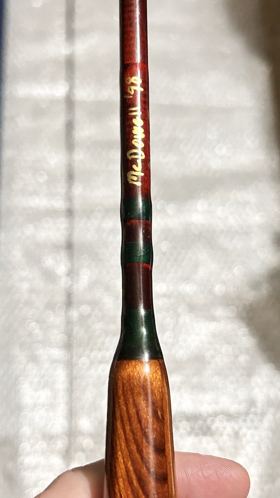 Rare Vintage 1998 Fly Rod McDowell ‘98 Custom Graphite 9’ #6 Line Weight