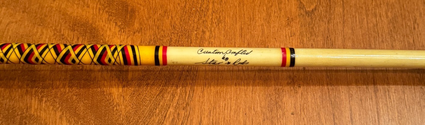Custom Made Handcrafted STAR RODS Stand Up Conventional Roller Rod 6’4″ T-30-SSA