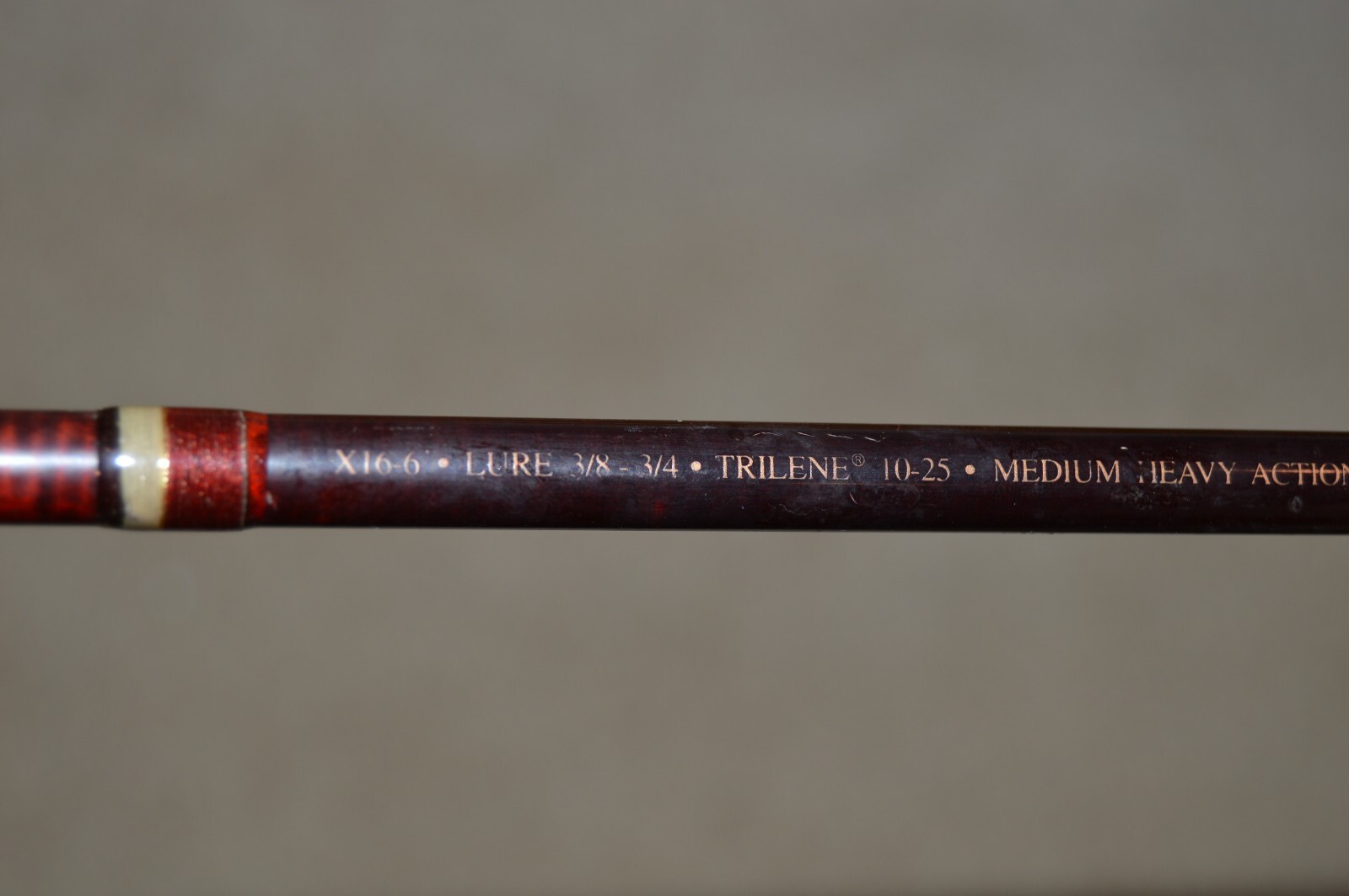 berkley bionix xi6-6 baitcast fishing rod 6′ medium heavy USED