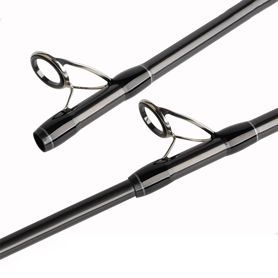 YUMINGBU Portable 12-30LB Heavy Jig Spinning Rod Boat Trolling Travel Fishing