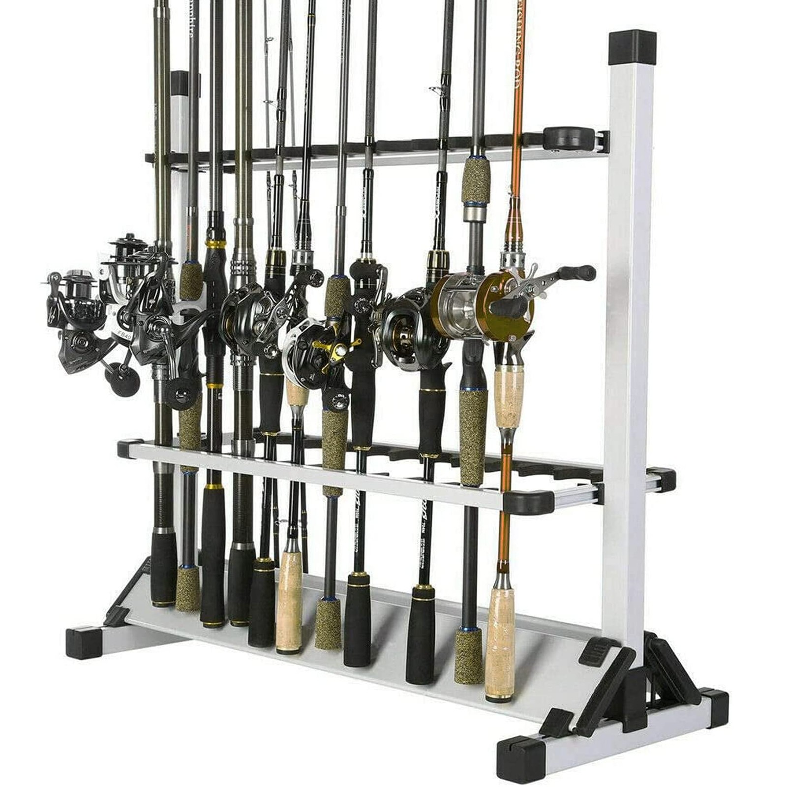 Aventik Eupheng Aventik Fishing Rod Rack 1224 Rods Aluminum Fishing Rod