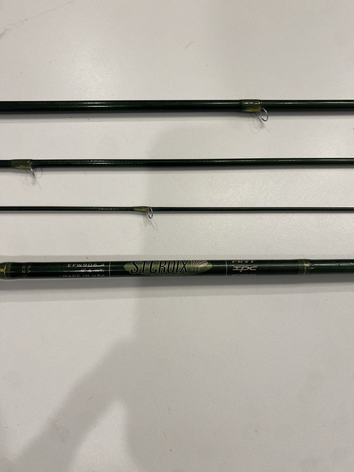 ST. CROIX LEGEND ELITE 906.4 9′ #6 WT 4PC FRESHWATER FLY ROD AND CASE