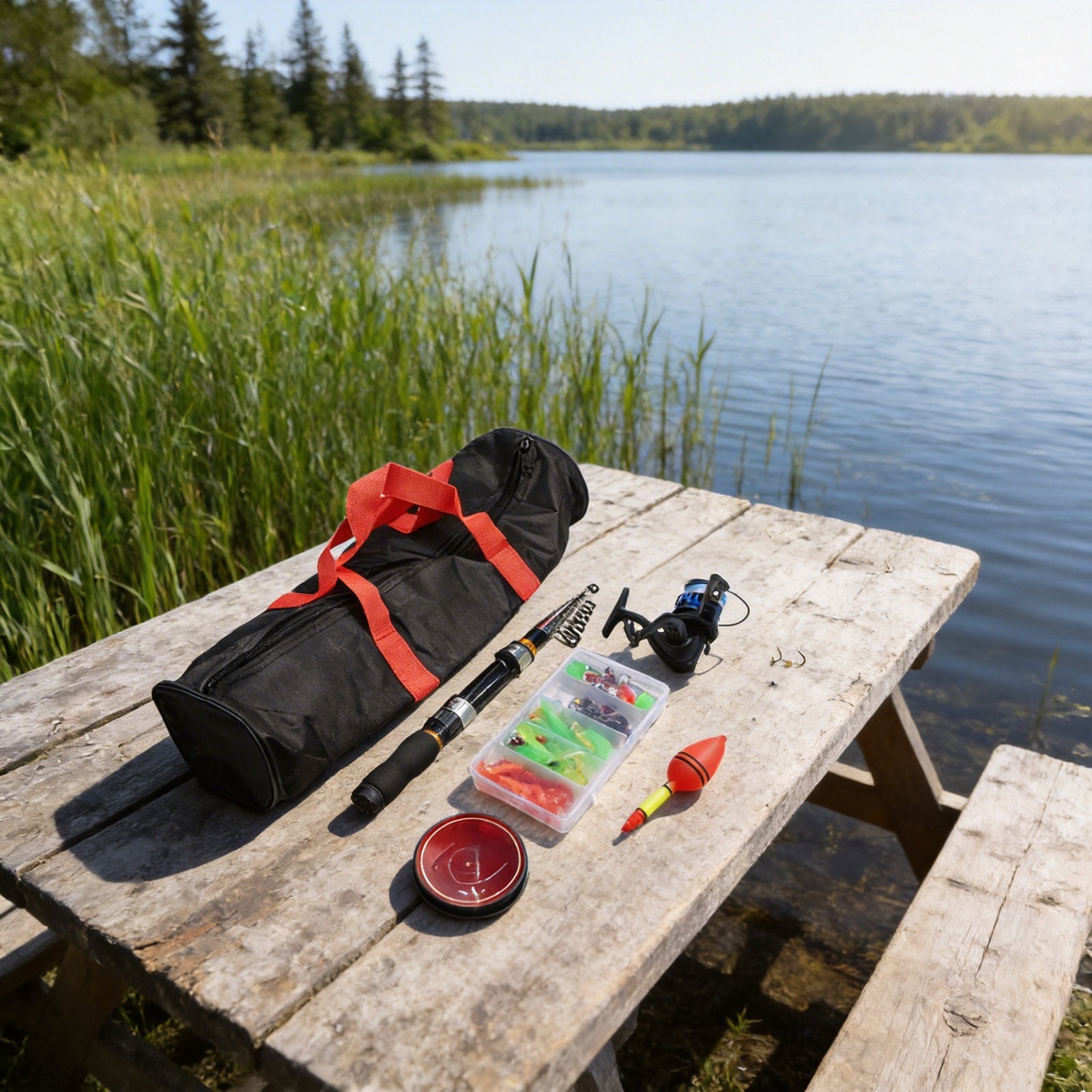 Carbon Telescopic Rod and Reel For Combo Lightweight for Fishing Trips