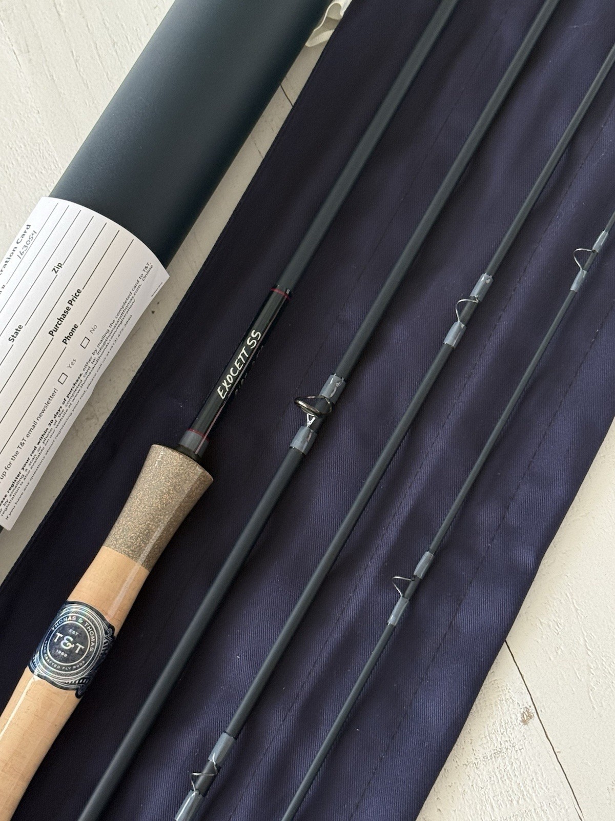 **BEAUTIFUL**🔥 NEW THOMAS & THOMAS EXOCETT SS 250gr Fly Rod!!🔥~NEW~🔥