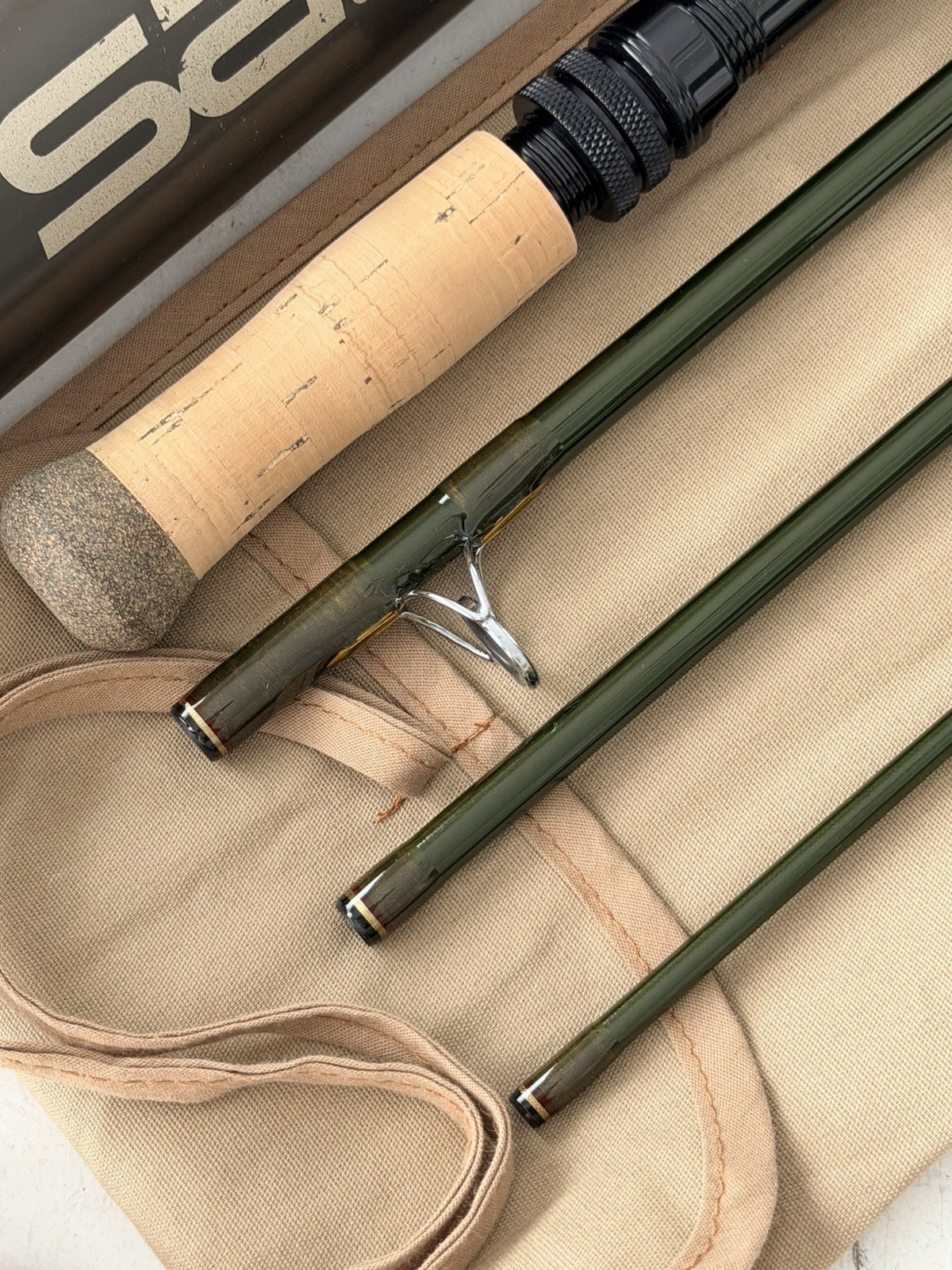 **BEAUTIFUL** 🔥 SAGE Z-AXIS Switch/Spey 8wt. 11’ft~4pc FlyRod!! ~LEGENDARY~ 🔥
