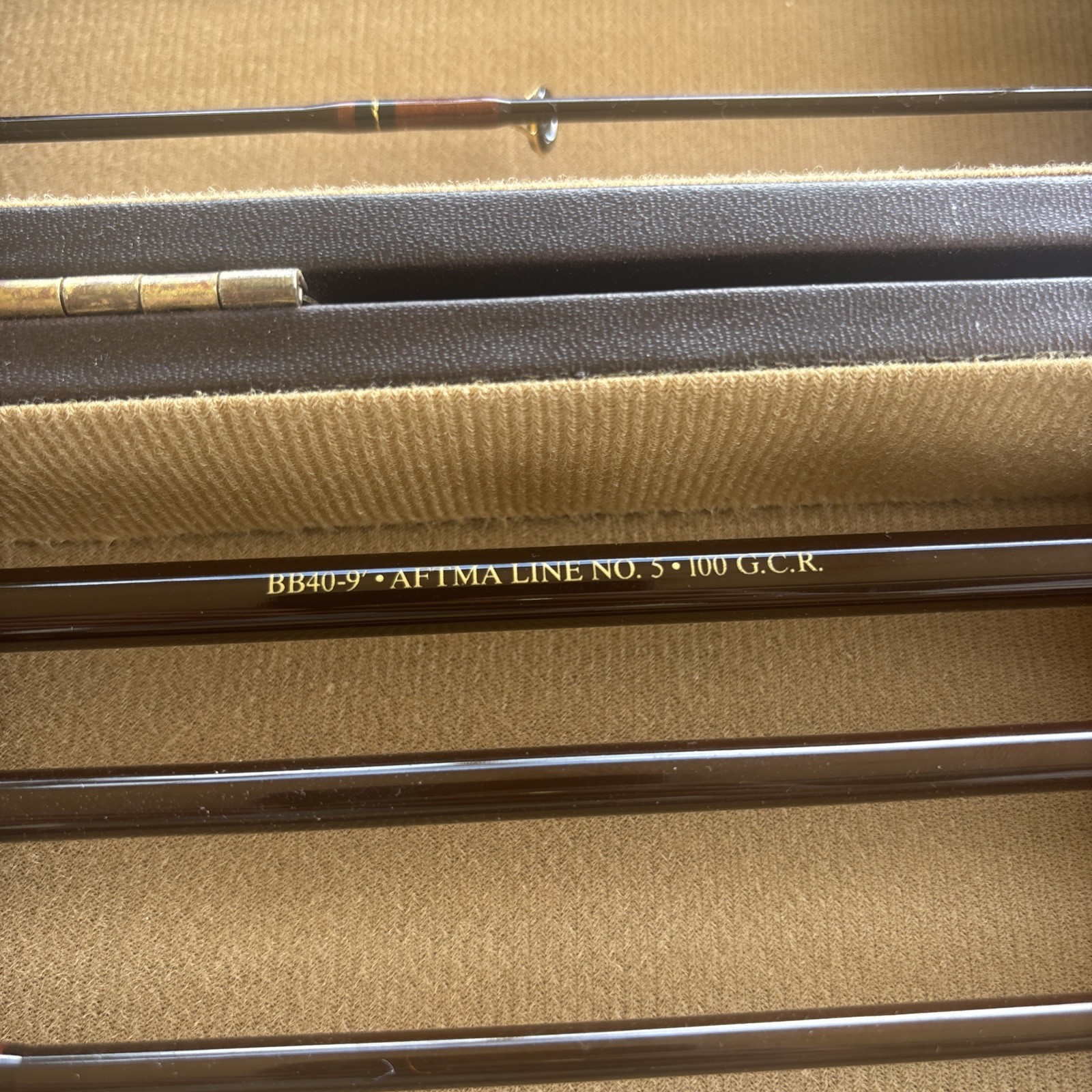 Vtg Berkley Bedell 50th Anniversary 2 Rod Fly Spinning Set Unused Serial 229