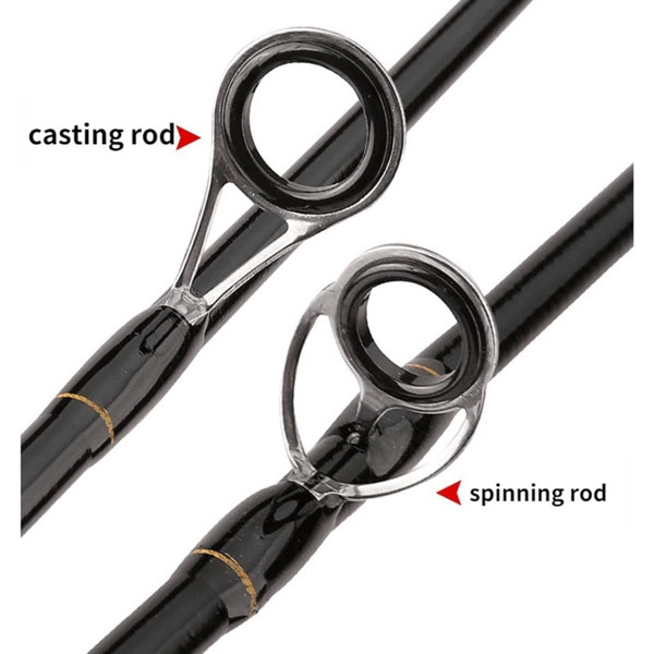 Fishing Rod Carbon Fishing Baitcasting Rod Travel Lure Casting Rod 165 Cm/5.4 Ft