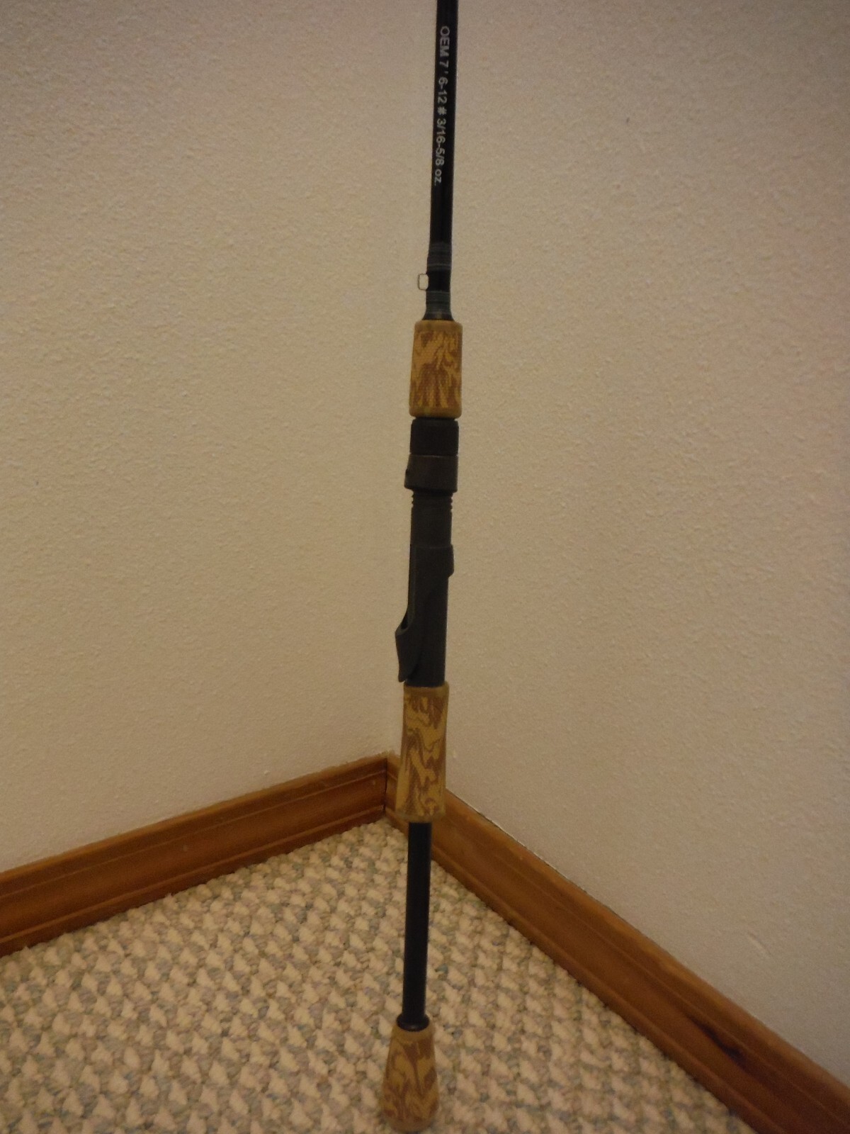 OEM spinning rod 1 piece 7 ft 6-12# 3/16-5/8 oz