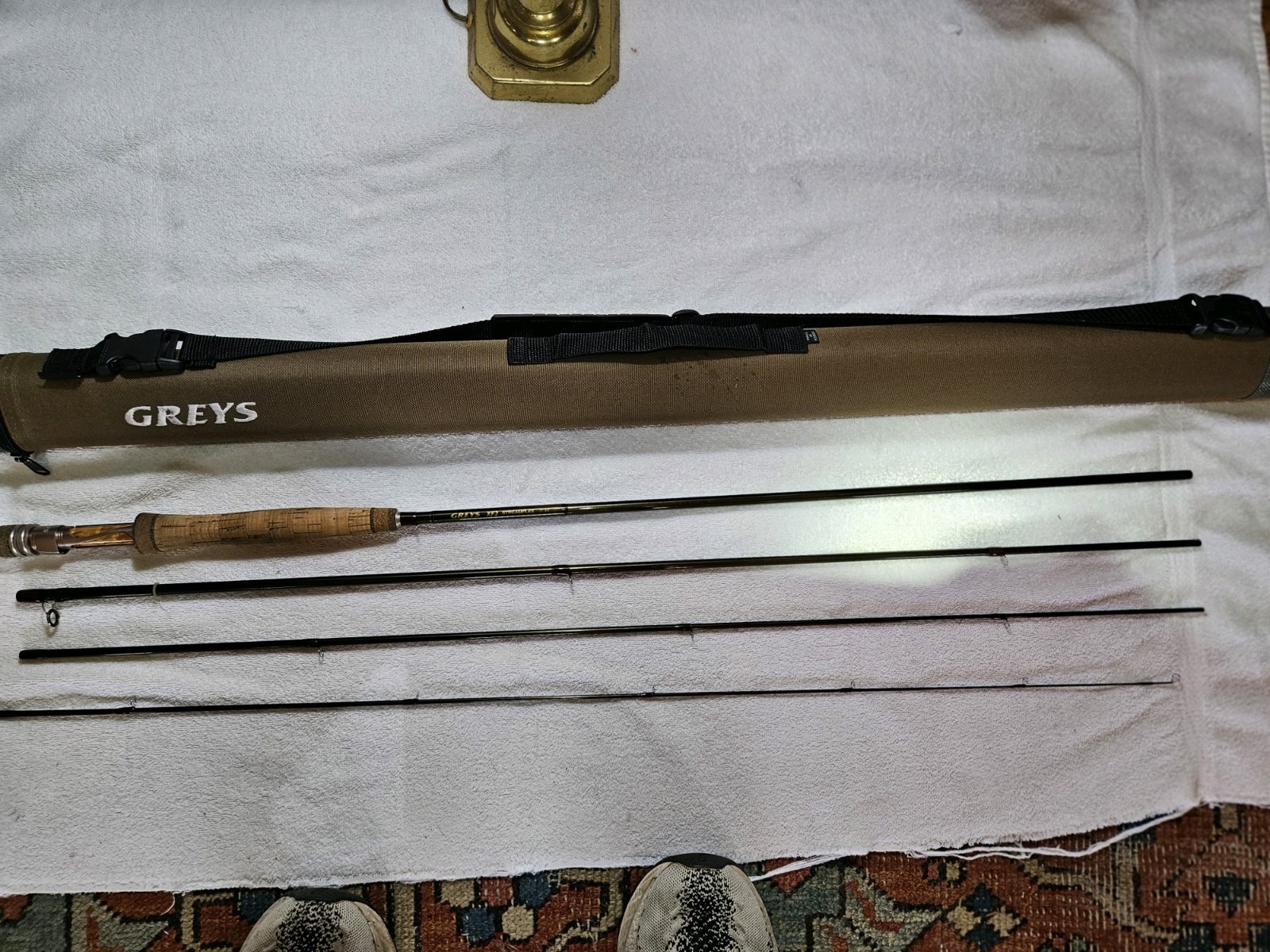 Greys XF2 Streamflex 11′ 4wt Fast Action 4-Piece Fly Rod w/ Rod Tube