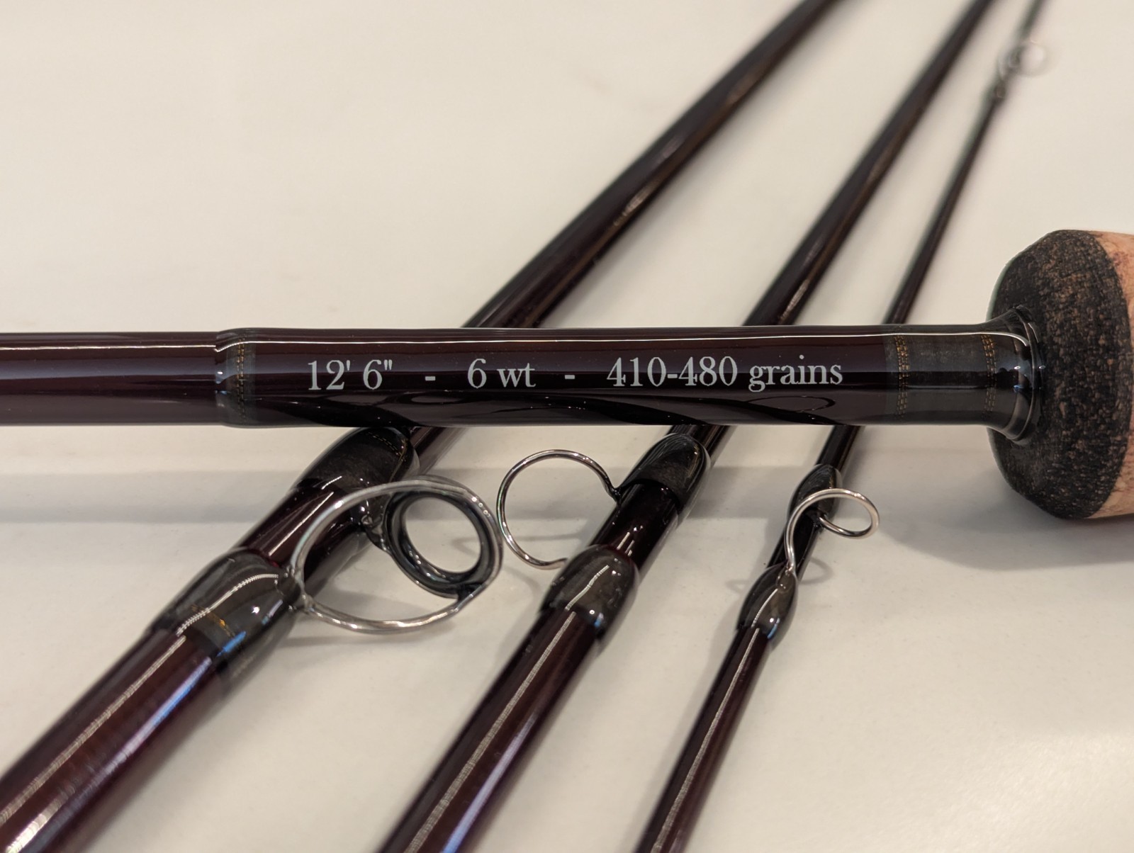 Custom Spey Fly Rod – 12’6″ 6-wt (Summer Steelhead)